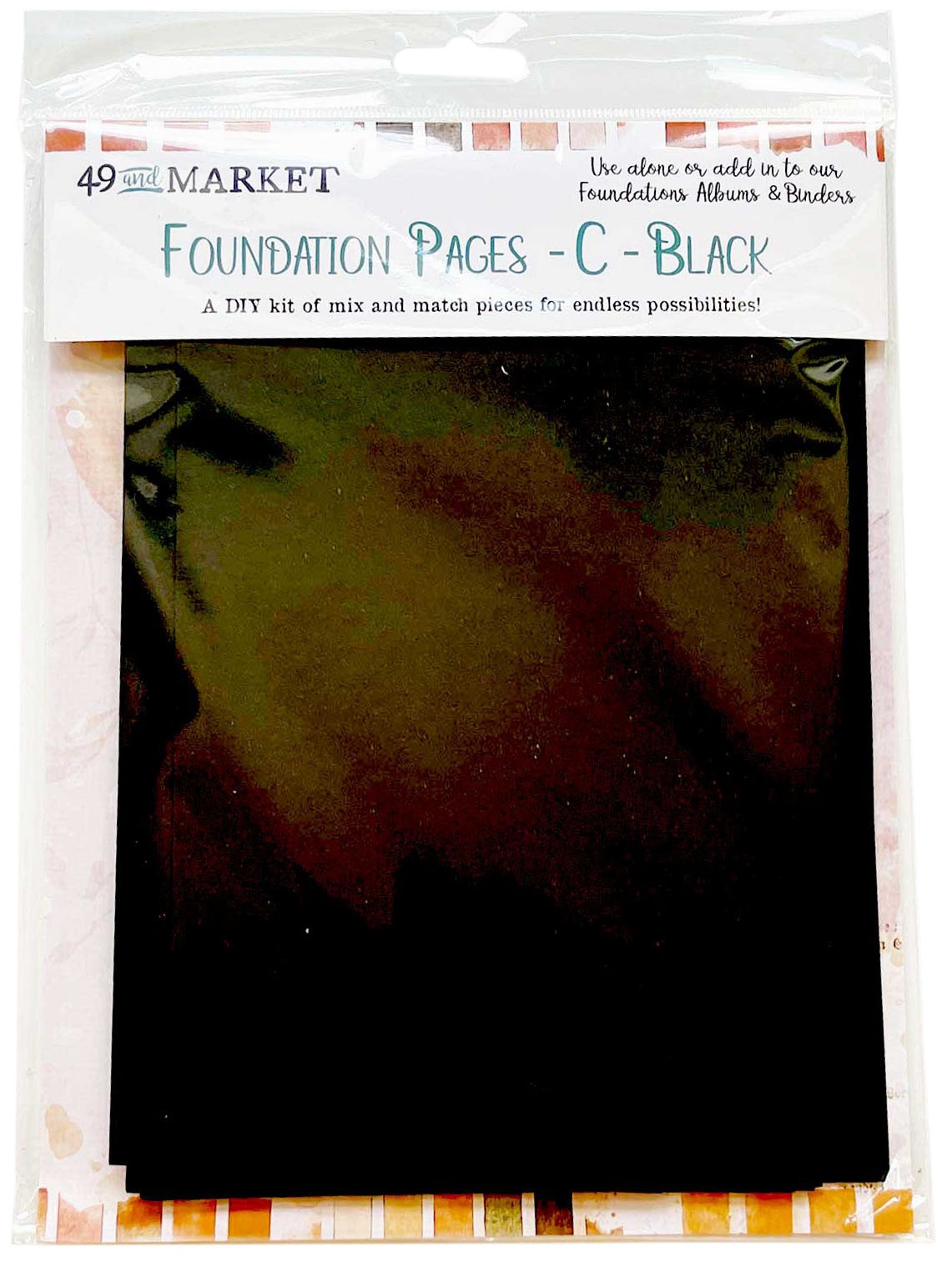 Bild von 49 And Market Memory Journal Foundations Pages C-Black