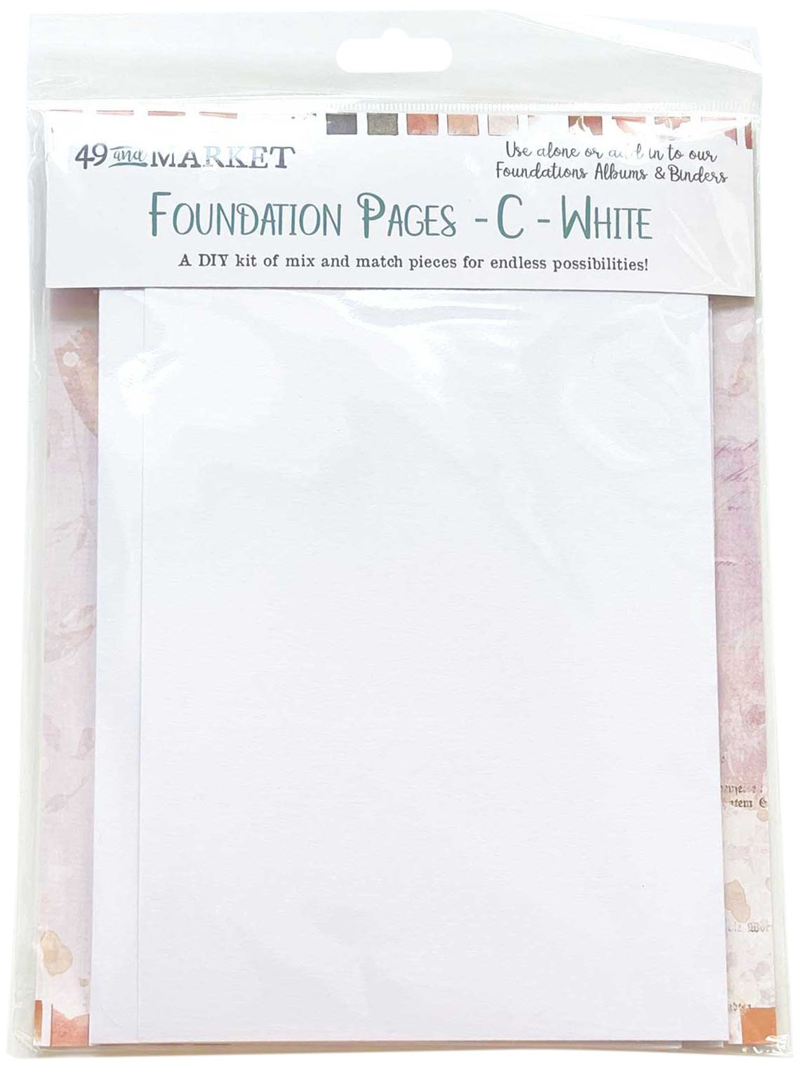 Bild von 49 And Market Memory Journal Foundations Pages C-White