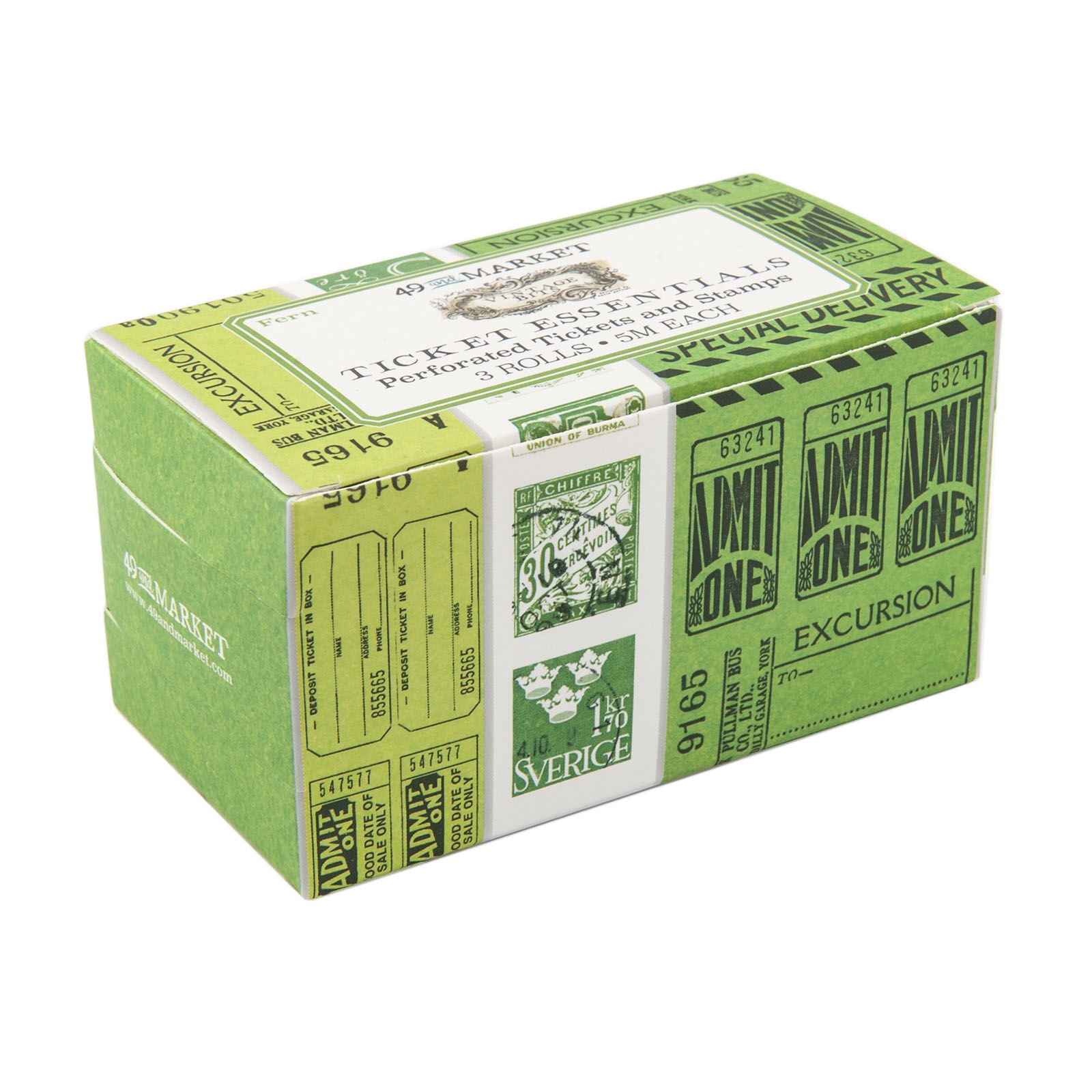 Bild von 49 And Market Vintage Bits Ticket Essentials-Fern