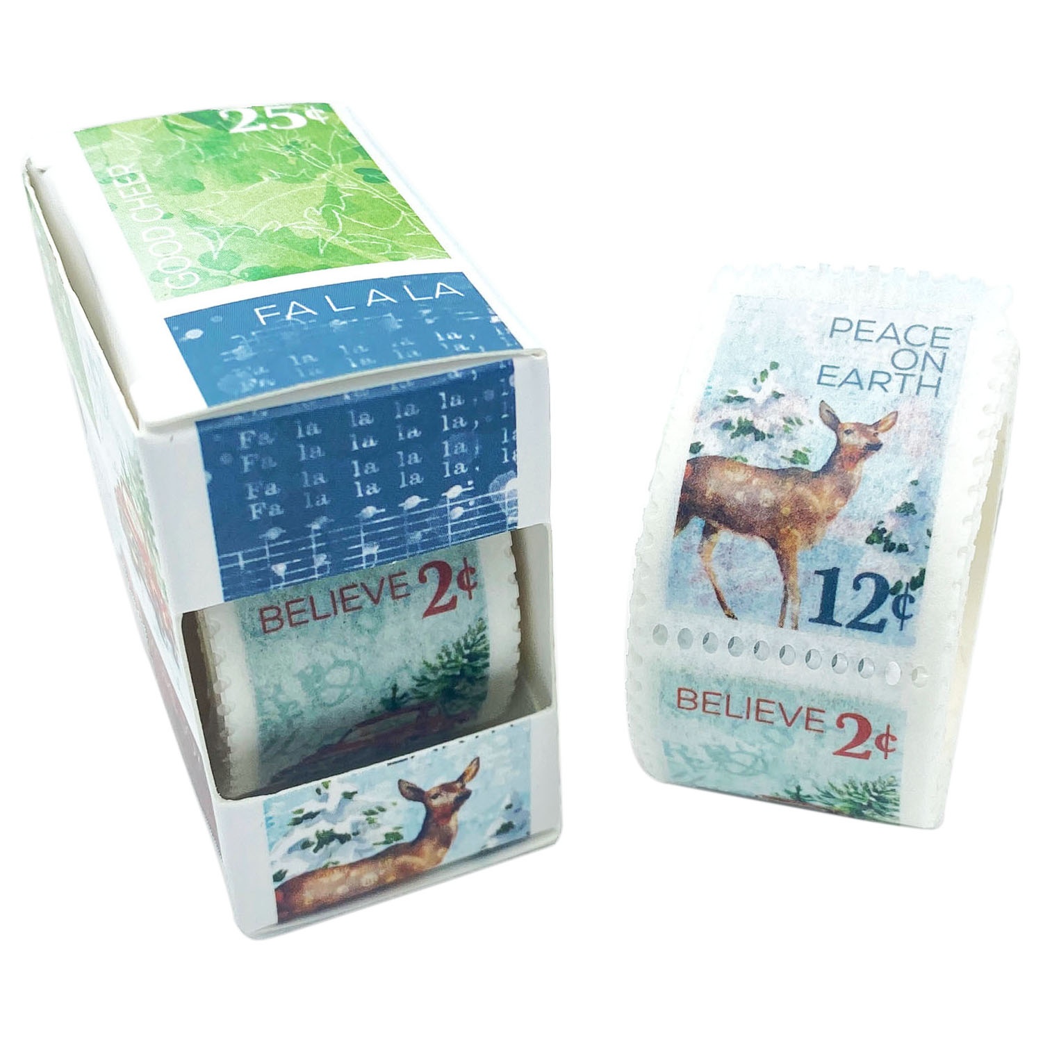 Bild von 49 And Market Postage Washi Tape Roll-ARToptions Holiday Wishes