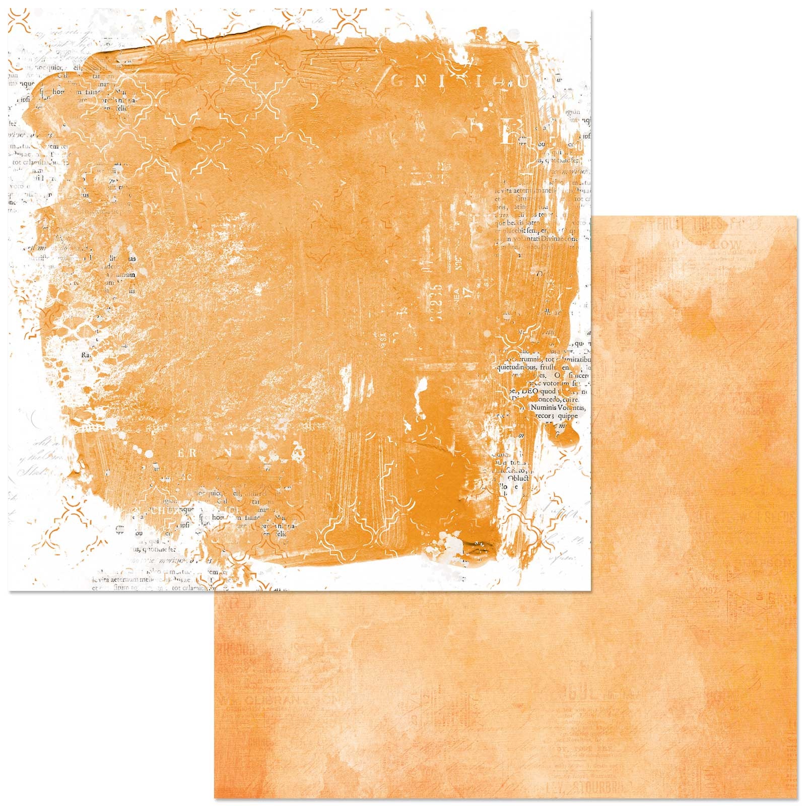 Bild von Spectrum Sherbet Cardstock 5 Blatt  12"X12"-Solid- Orange