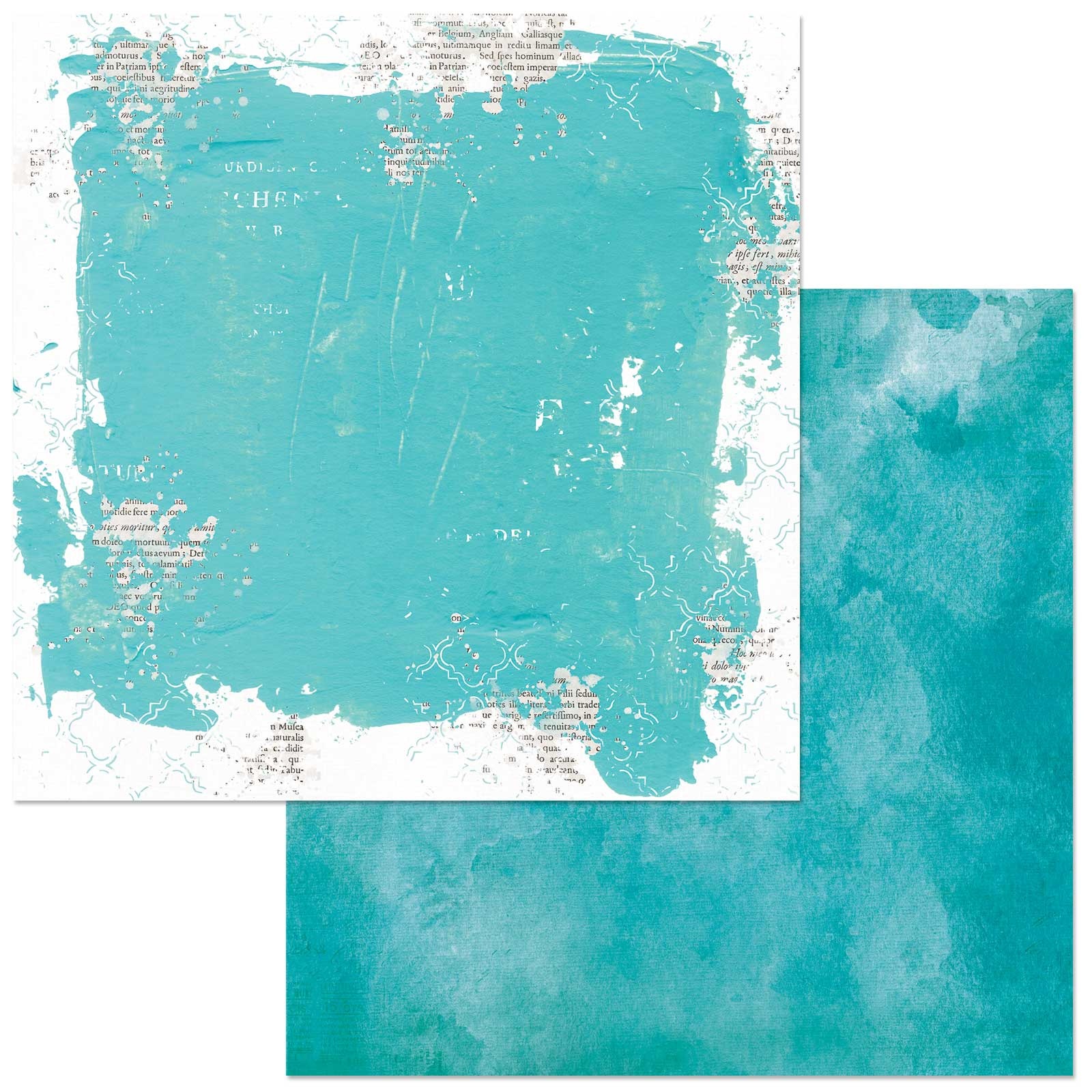 Bild von Spectrum Sherbet Cardstock 5 Blatt  12"X12"-Solid- Blue Raspberry