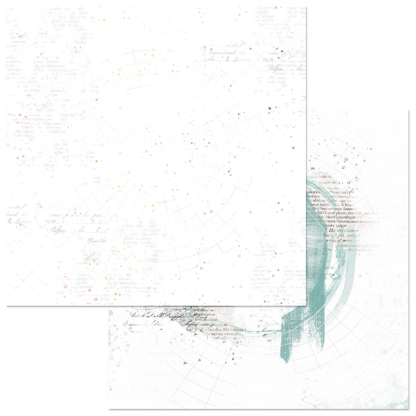 Bild von Spectrum Sherbet Cardstock 5 Blatt  12"X12"-Painted Foundations- Sprinkled