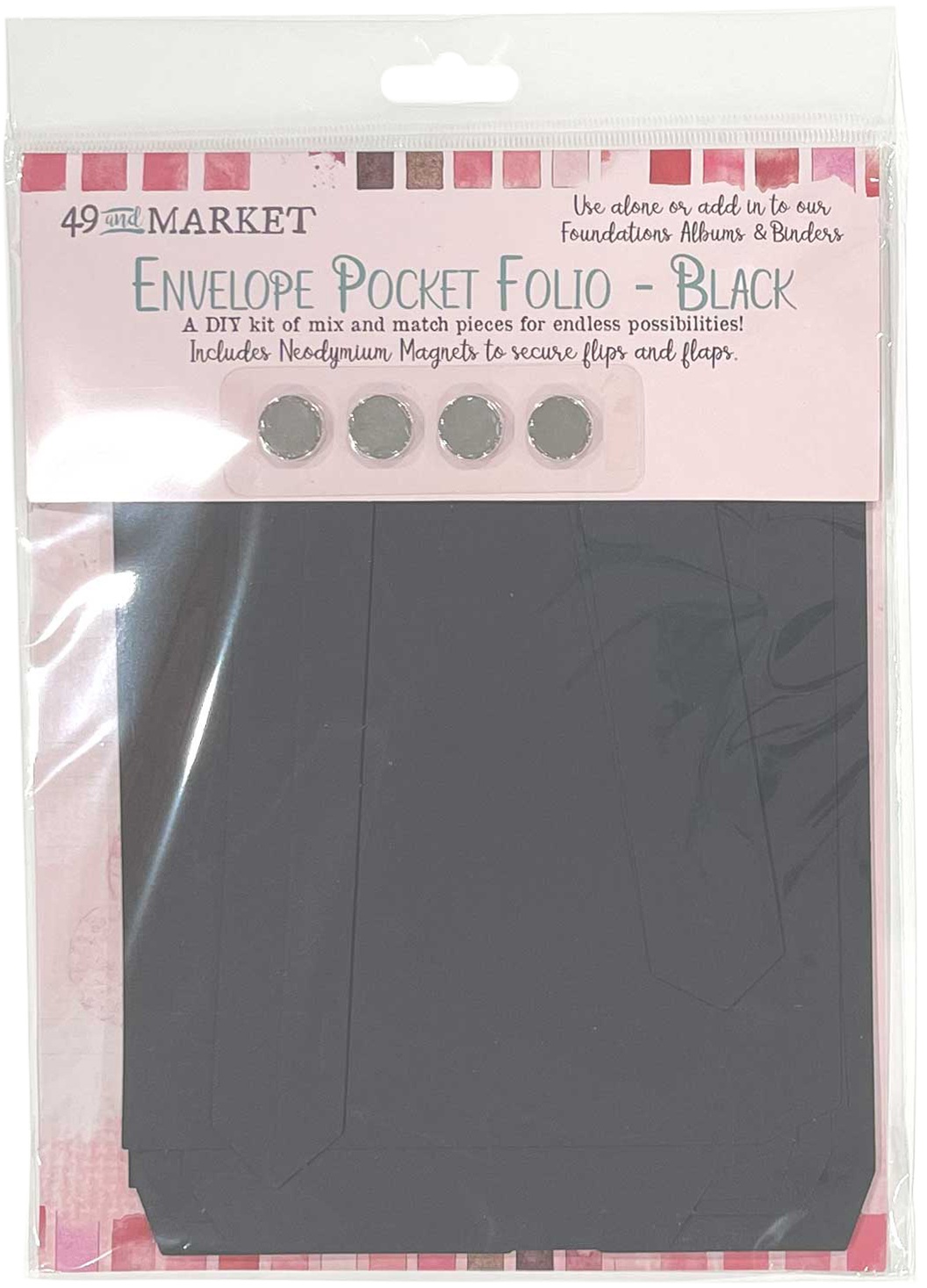 Bild von 49 And Market Foundations Envelope Pocket Folio-Black