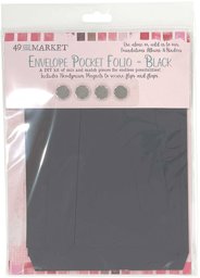 Bild von 49 And Market Foundations Envelope Pocket Folio-Black