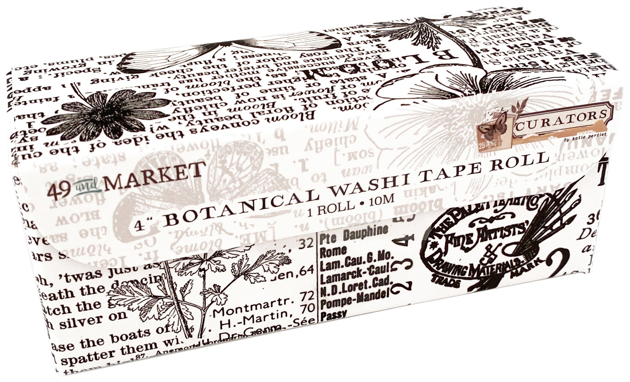 Bild von 49 And Market Curators 4" Washi Tape Roll-Botanical