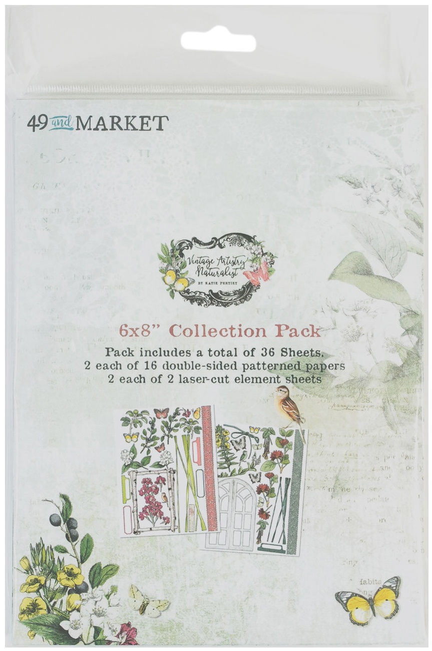 Bild von 49 And Market Collection Pack 6"X8"-Vintage Artistry Naturalist