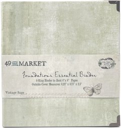 Bild von 49 And Market Foundations Essentials Binder-Vintage Sage