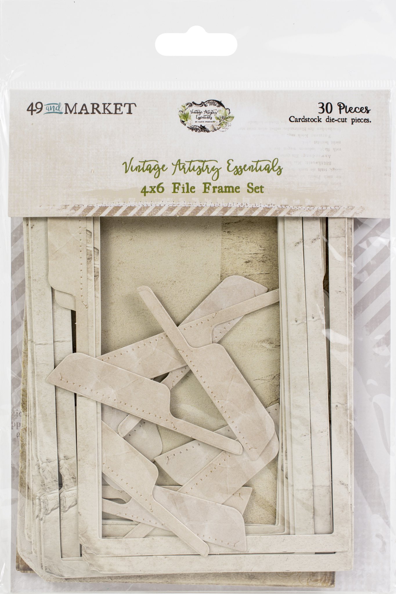 Bild von Vintage Artistry Essentials File Frame Set-4"X6"