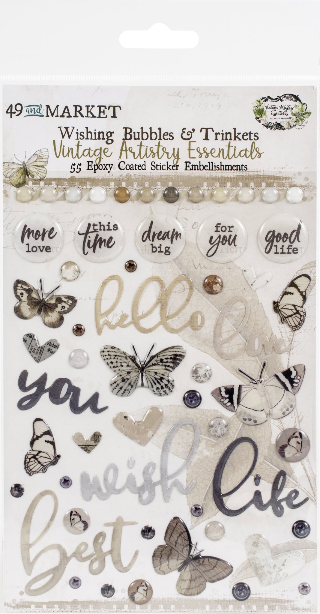 Bild von Vintage Artistry Essentials Wishing Bubbles & Trinkets- 