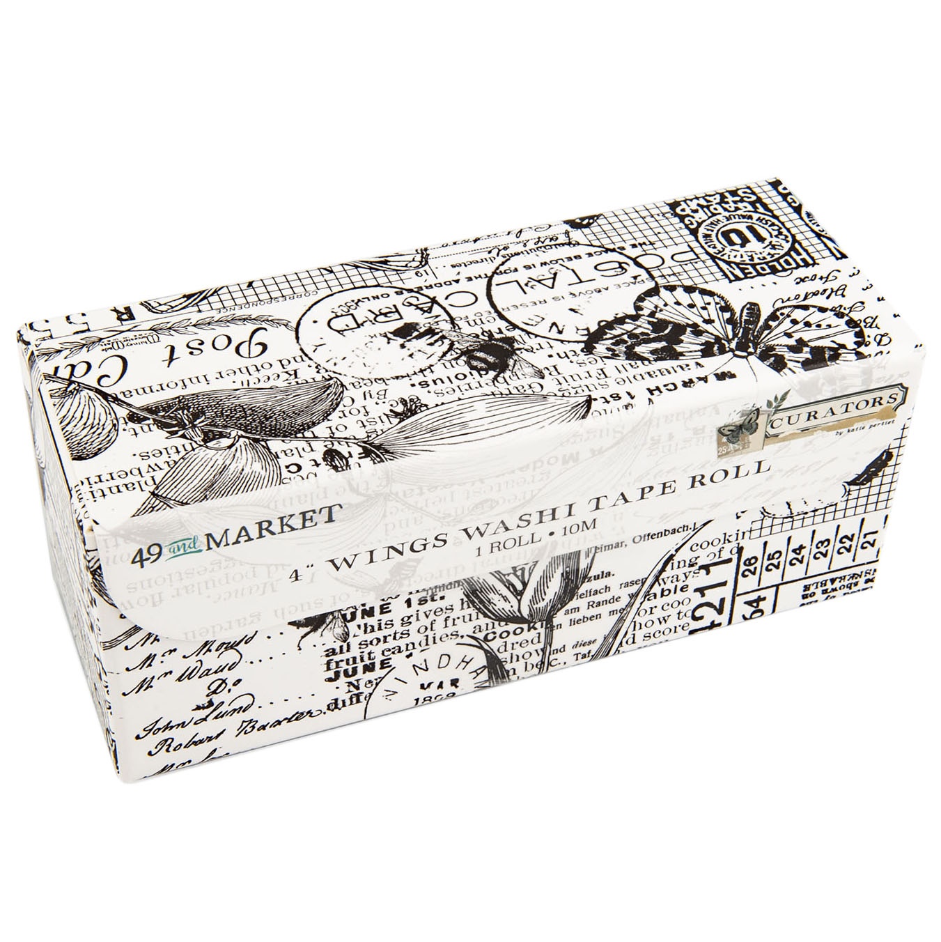 Bild von 49 And Market Curators Essential 4" Washi Tape Roll-Wings