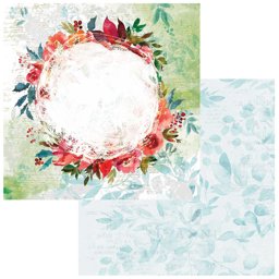 Bild von ARToptions Holiday Wishes Cardstock 5 Blatt  12"X12"-Wreath Of Hope