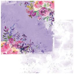 Bild von Color Swatch: Lavender Cardstock 5 Blatt  12"X12"-#2