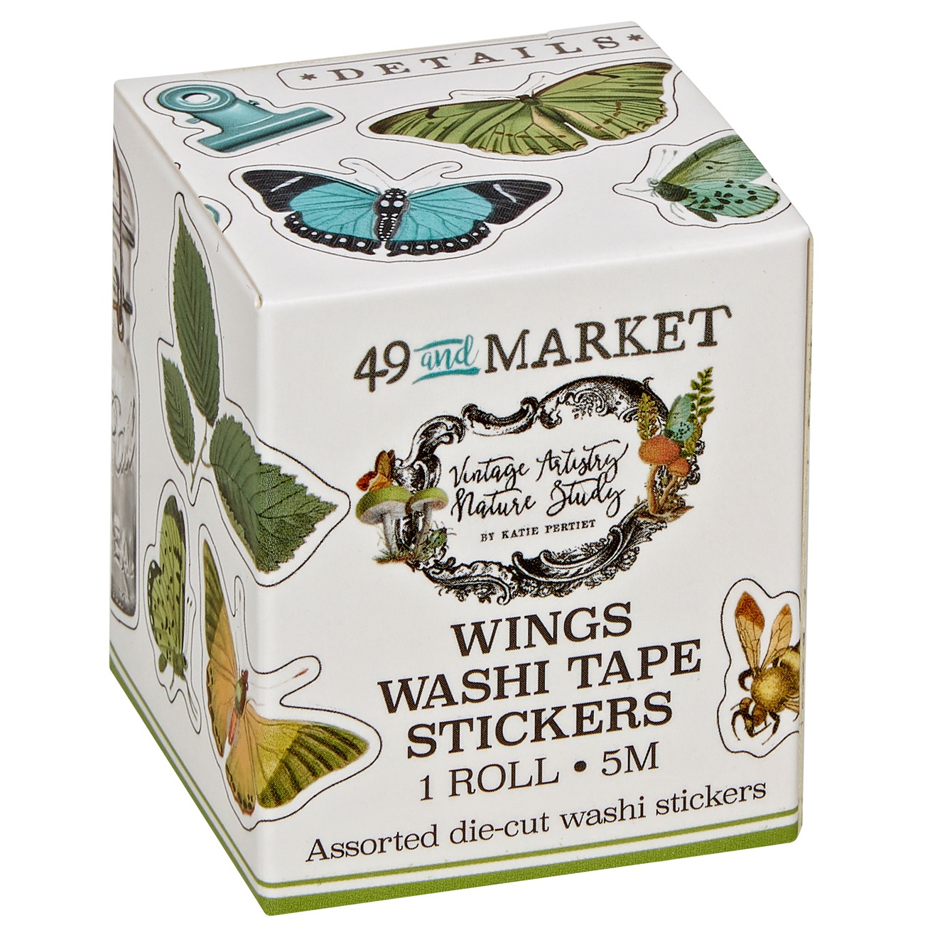 Bild von 49 And Market Washi Sticker Roll-Nature Study Wings