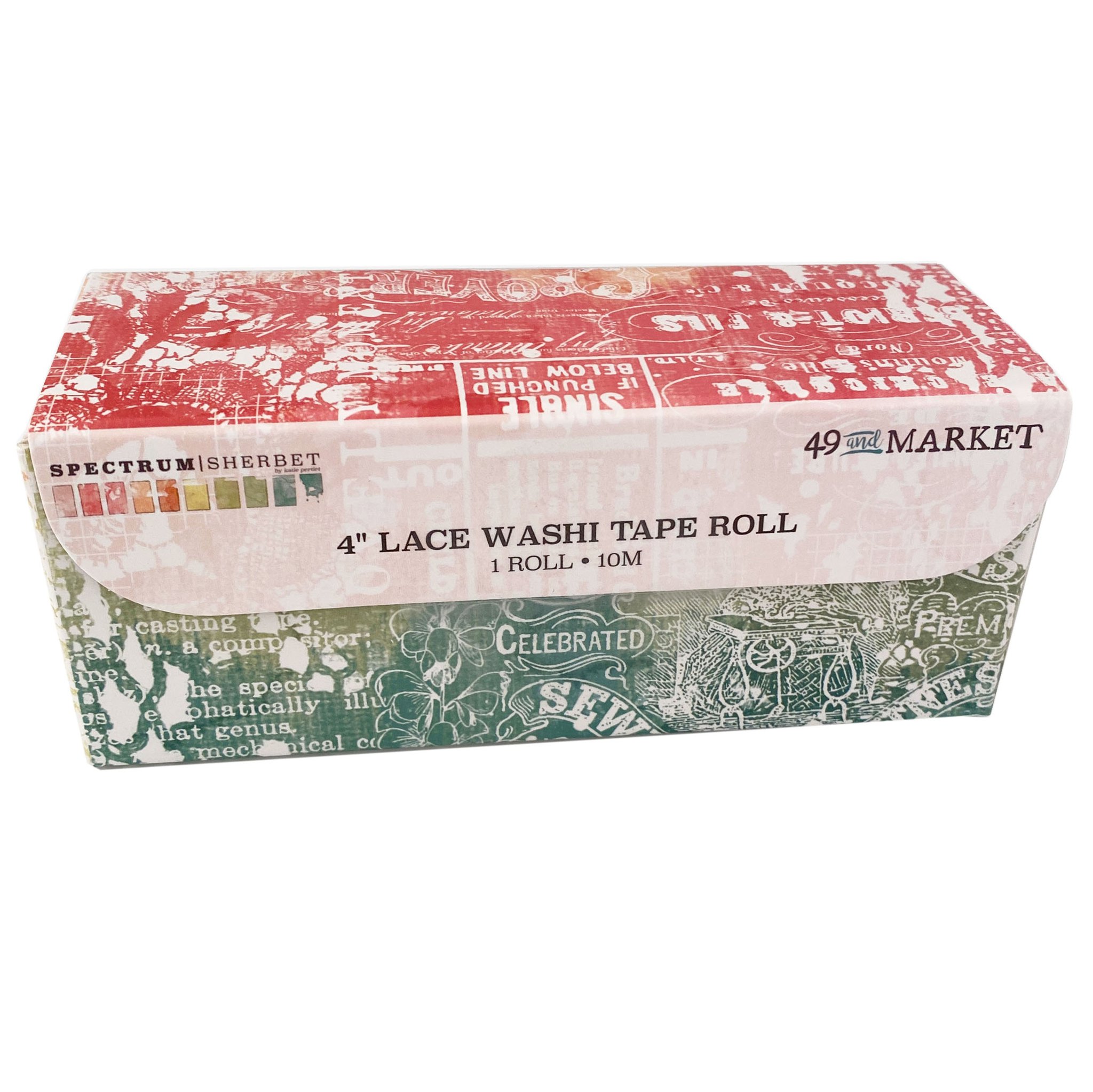 Bild von 49 And Market Lace 4" Washi Tape Roll-Spectrum Sherbet