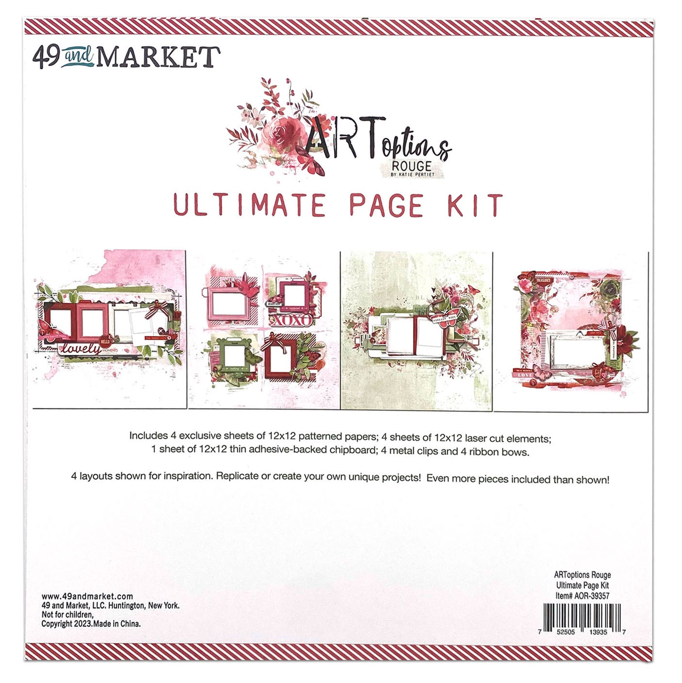 Bild von 49 And Market Ultimate Page Kit-ARToptions Rouge