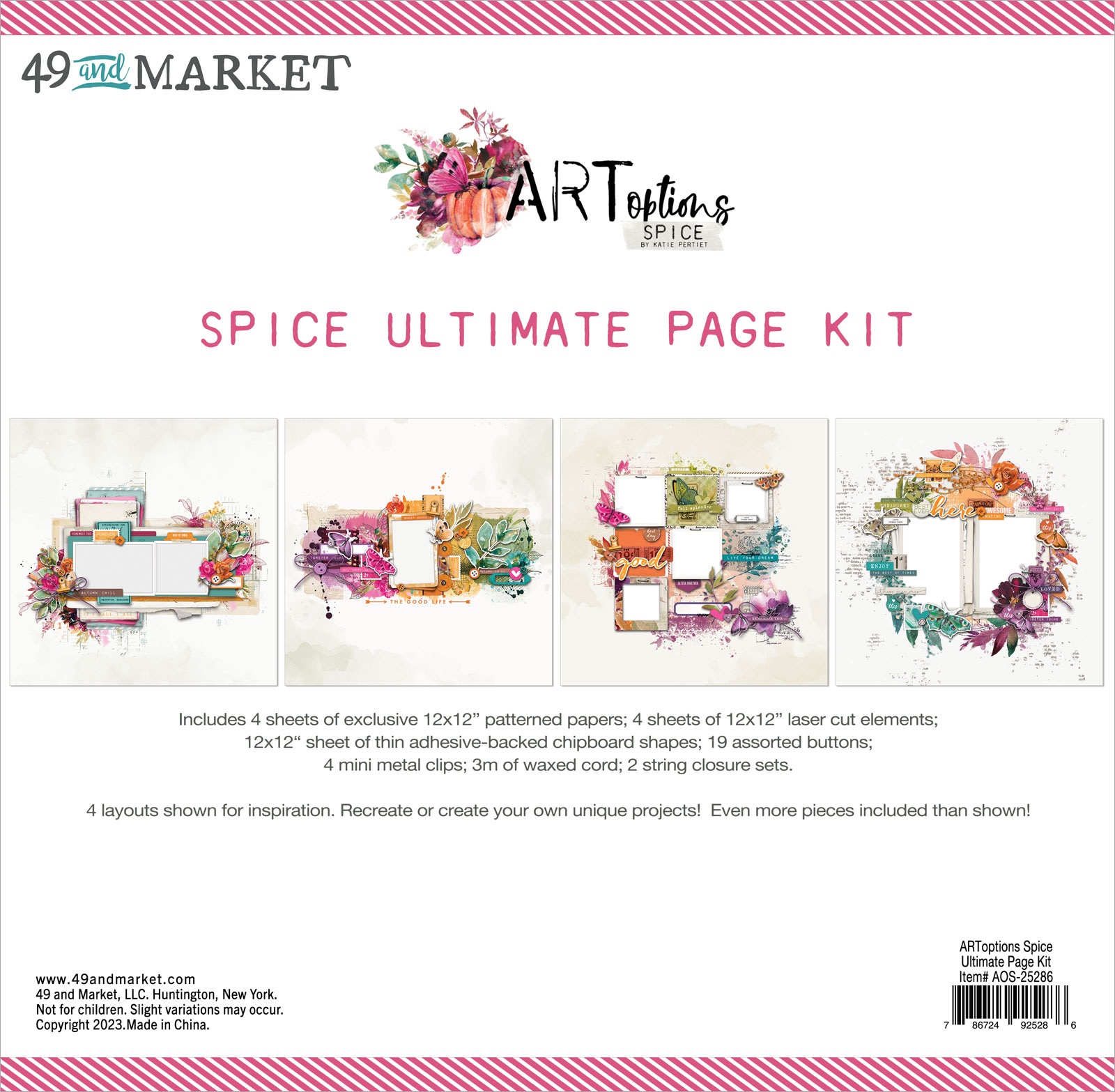 Bild von 49 And Market Ultimate Page Kit-ARToptions Spice