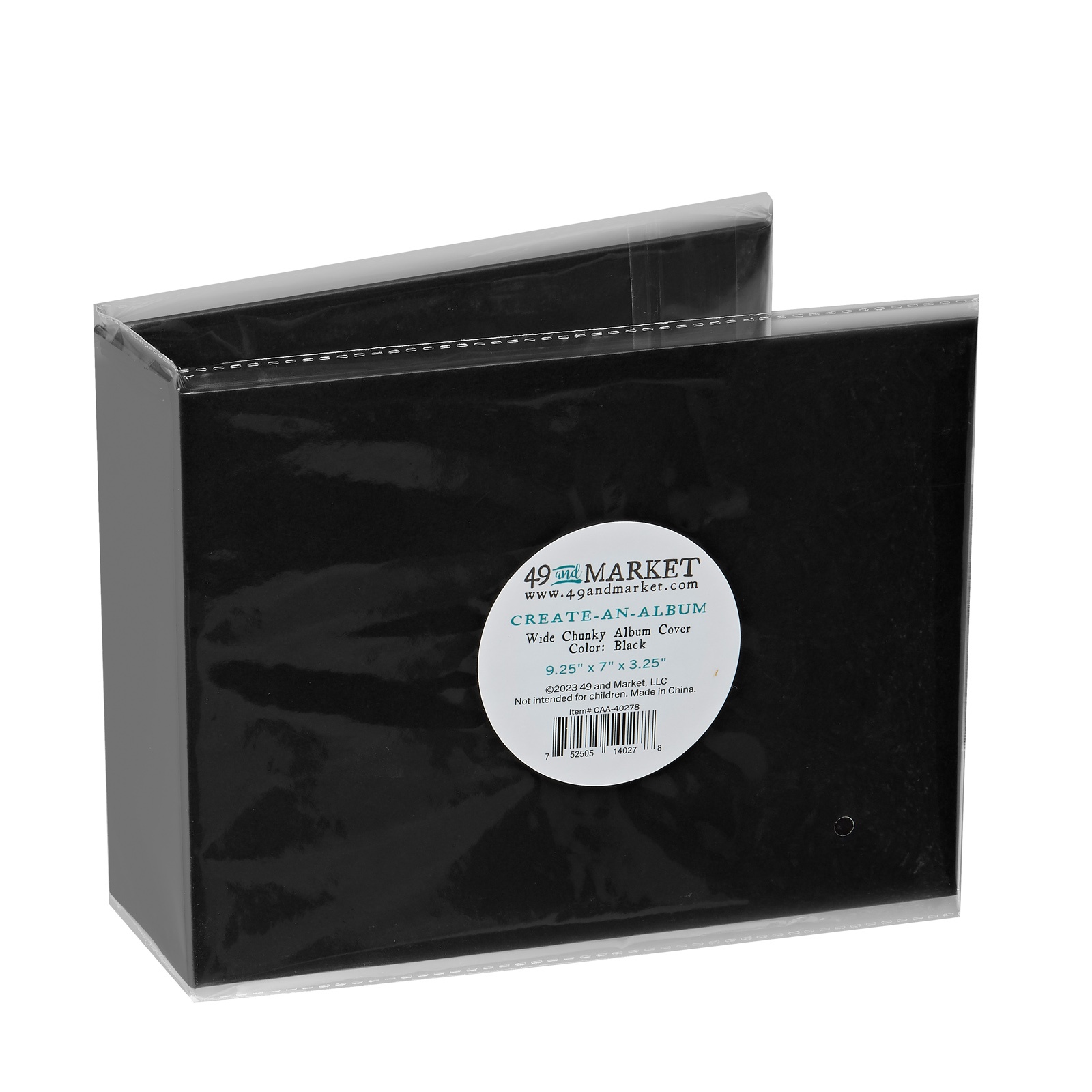 Bild von 49 And Market Create-An-Album Wide Chunky Album Cover-Black