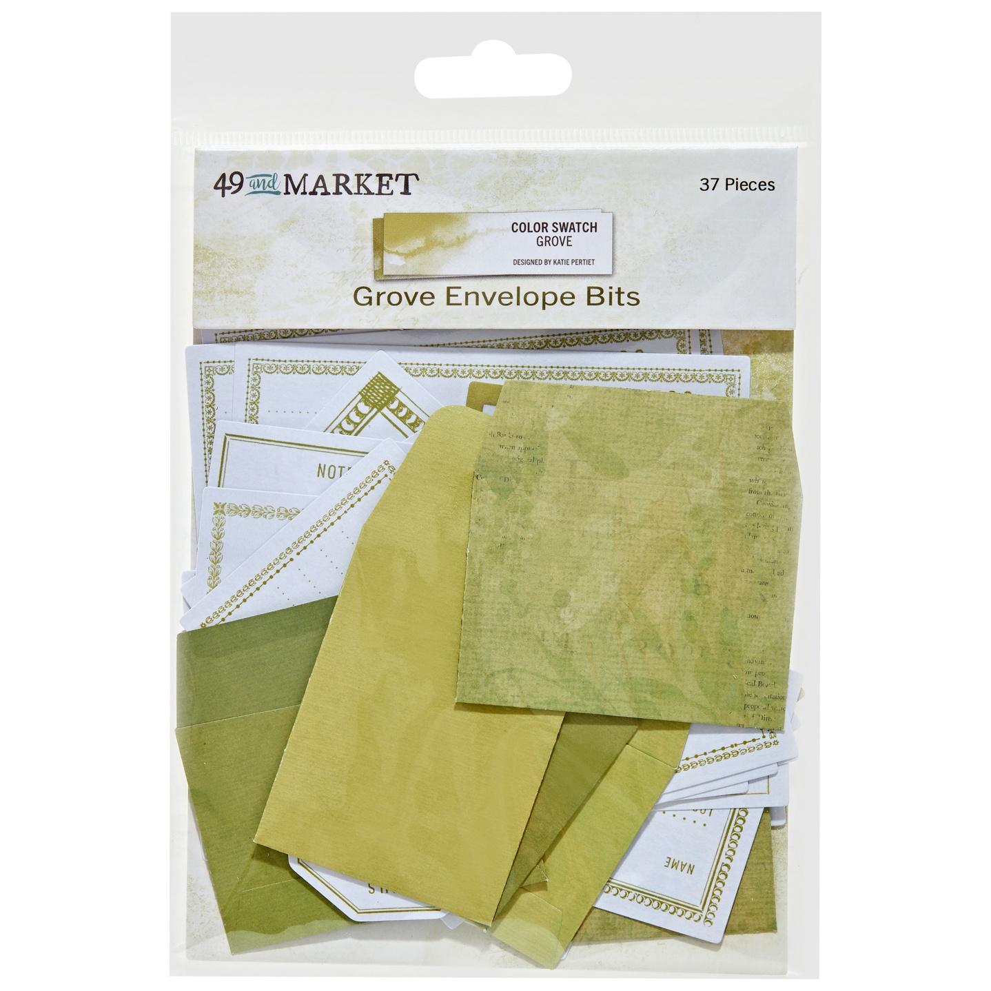 Bild von Color Swatch: Grove Envelope Bits-