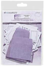 Bild von Color Swatch: Lavender Envelope Bits- 