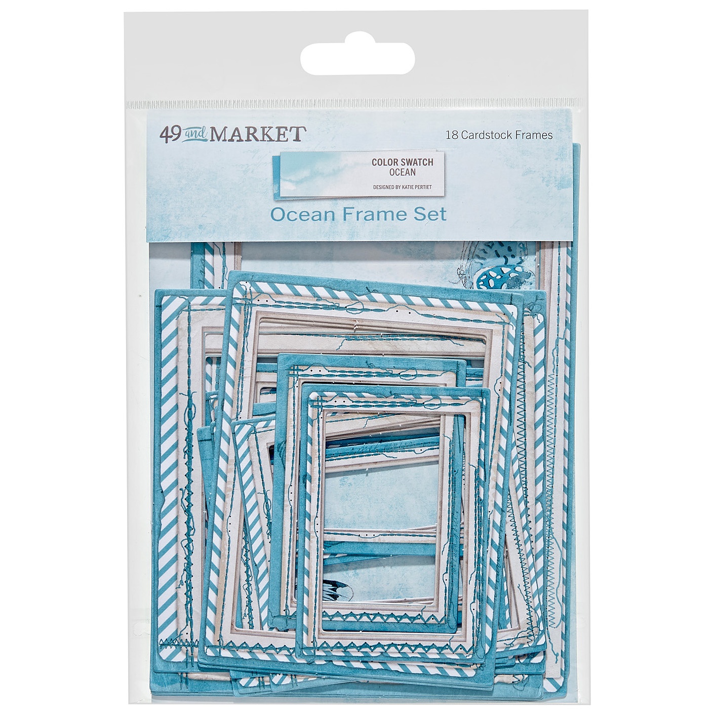 Bild von Color Swatch: Ocean Frame Set-18/Pkg