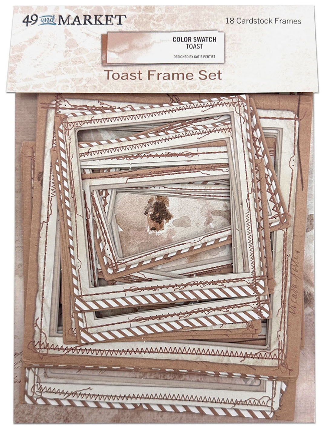 Bild von Color Swatch: Toast Frame Set-18/Pkg