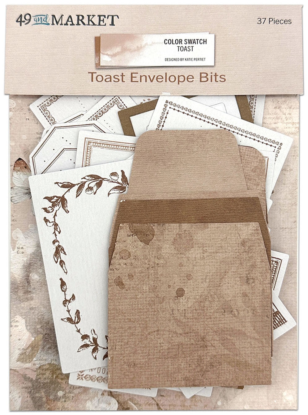 Bild von Color Swatch: Toast Envelope Bits-37/Pkg