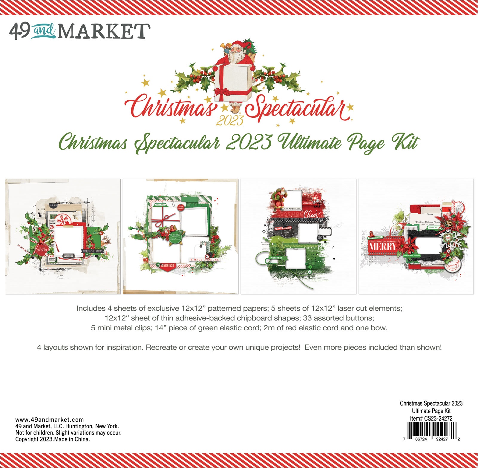 Bild von 49 And Market Ultimate Page Kit-Christmas Spectacular 2023