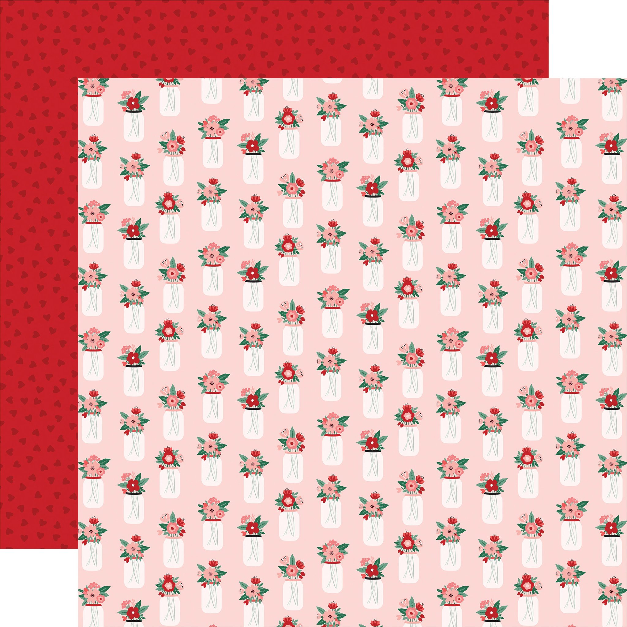 Bild von Hello Valentine Cardstock 5 Blatt  12"X12"-Special Delivery 