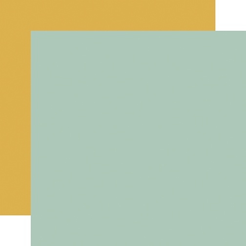 Bild von Let's Create Cardstock 5 Blatt  12"X12"-Light Green/Gold 