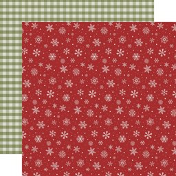 Bild von Gnome For Christmas Cardstock 5 Blatt  12"X12"-Holiday Flowers 