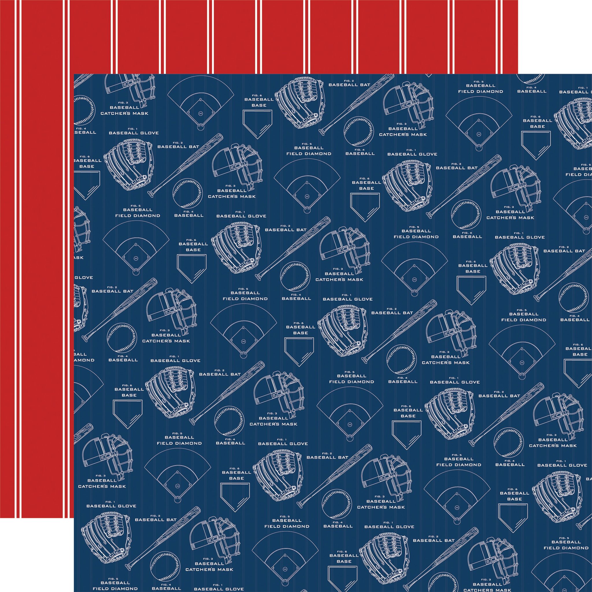 Bild von Joyful Christmas Cardstock 5 Blatt  12"X12"-Joyful Large Floral 