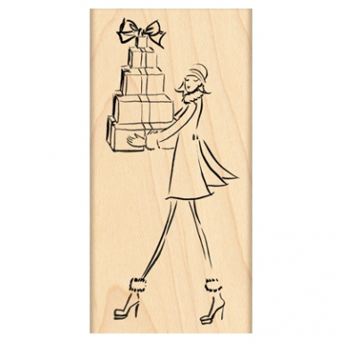 Bild von Penny Black Wood Mounted Stamp FASHION DELIVERY