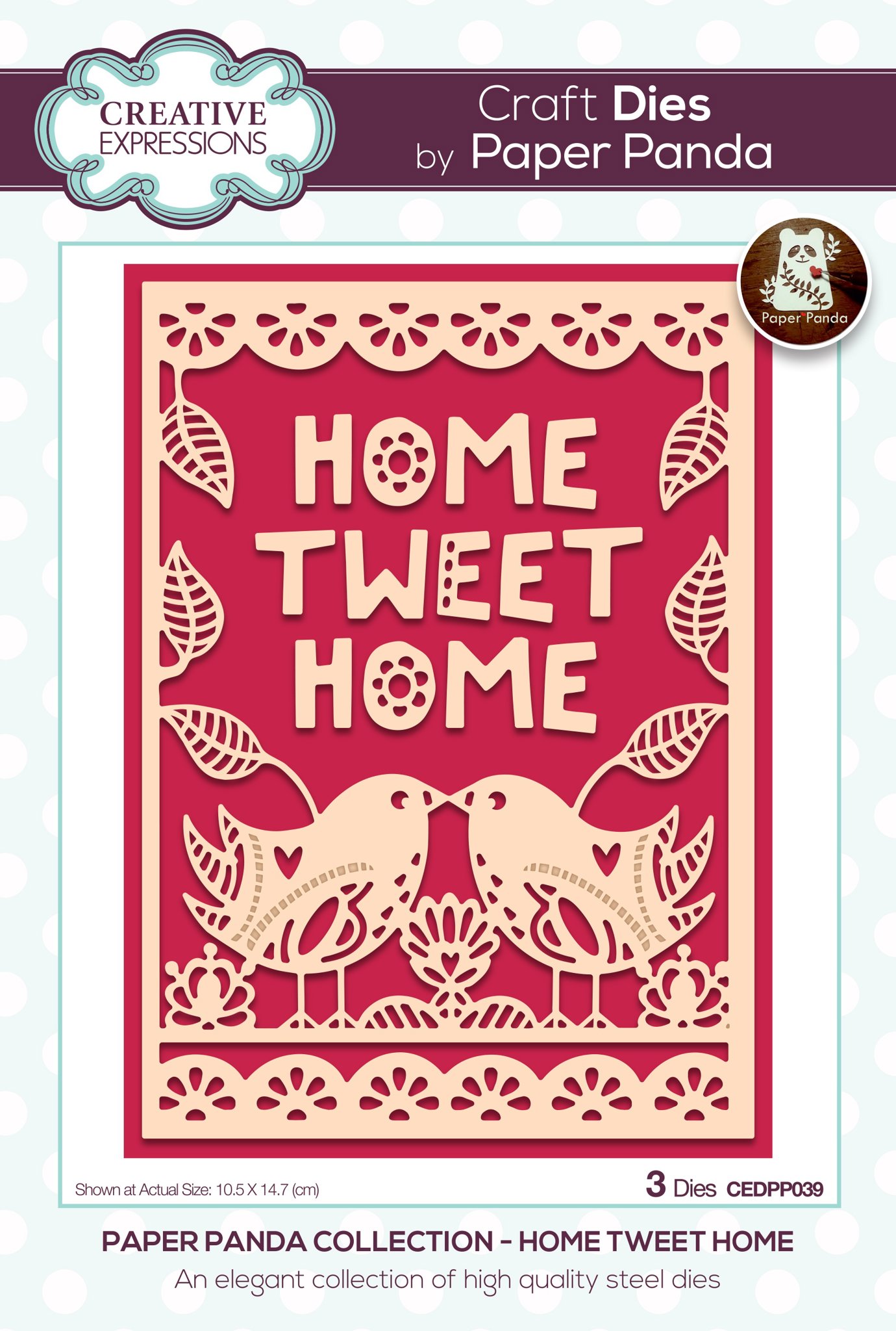 Bild von Creative Expressions Craft Dies By Paper Panda-Home Tweet Home