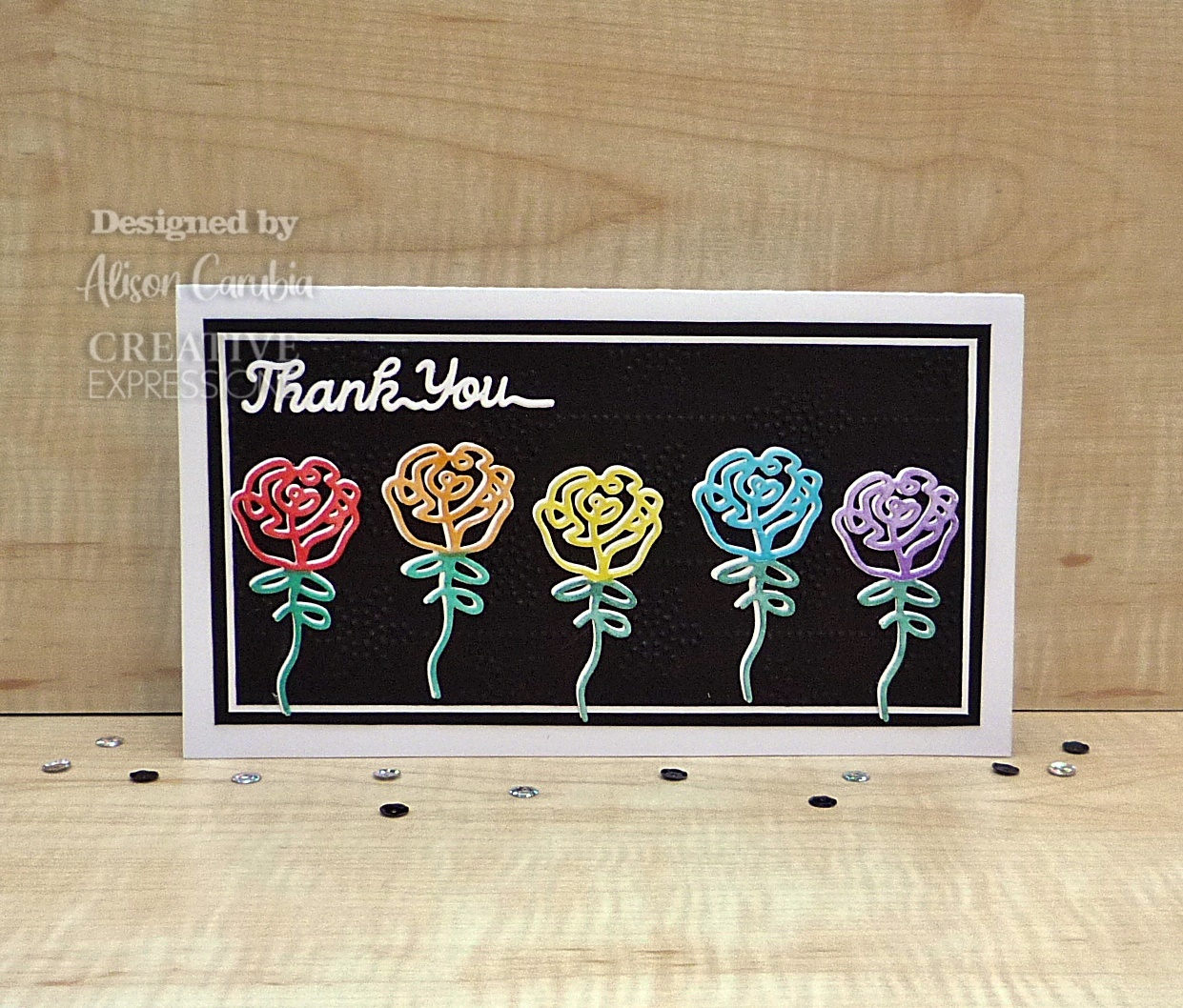 Bild von Creative Expressions Craft Dies-One-Liner Collection - Roses