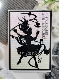 Bild von Creative Expressions Pre Cut Rubber Stamp By Paper Panda-Down The Rabbit Hole