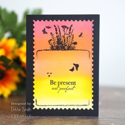 Bild von Creative Expressions Designer Boutique A6 Clear Stamp-Eternal Poppies