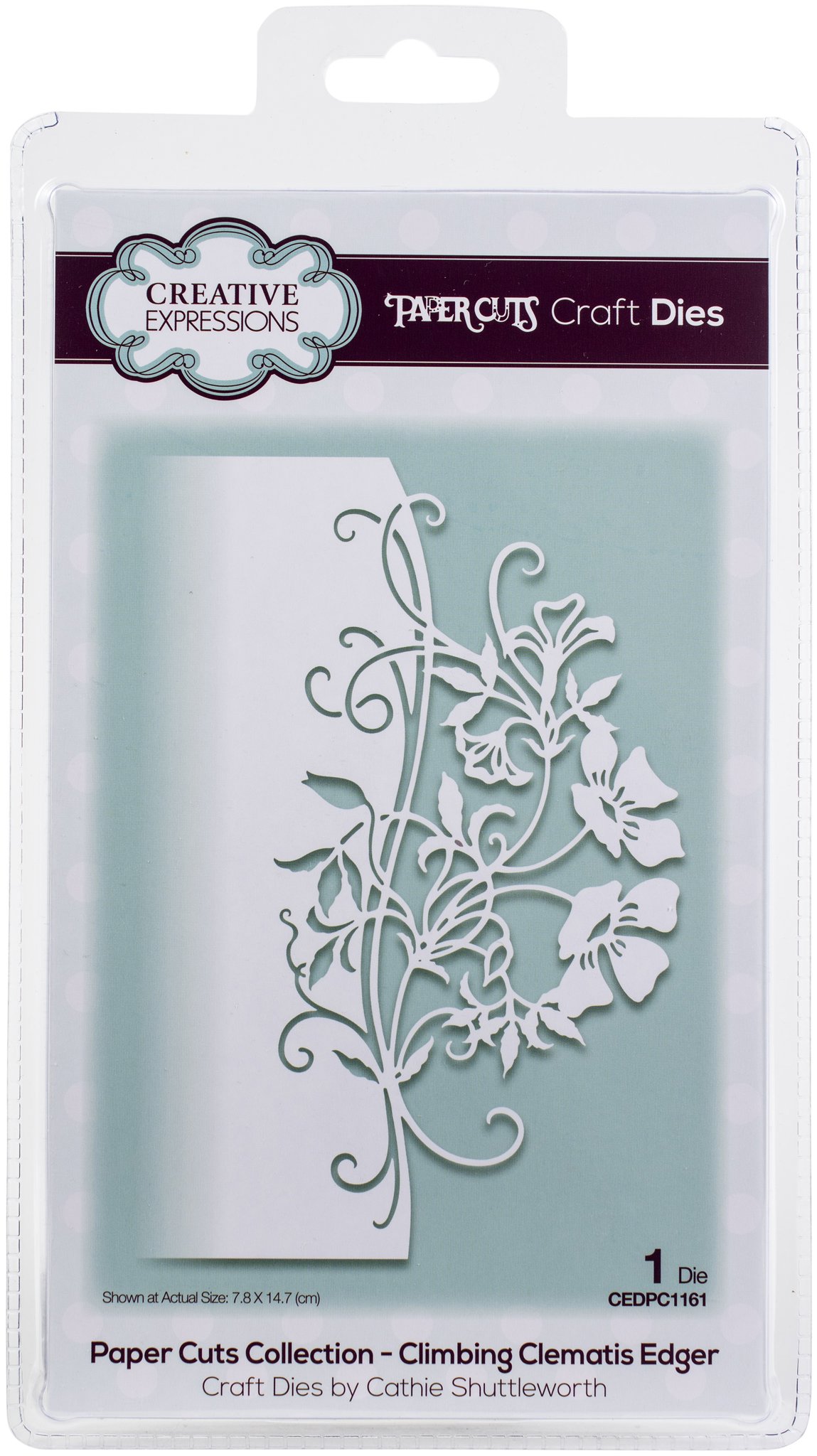 Bild von Creative Expressions Paper Cuts Edger Craft Dies-Climbing Clematis