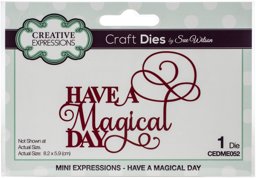 Bild von Creative Expressions Craft Dies By Sue Wilson-Mini Expressions- Have A Magical Day