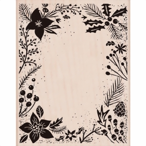 Bild von Hero Arts Stempel -Holiday Floral Background