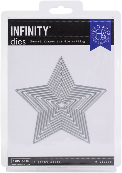 Bild von Hero Arts Infinity Dies-5-Point Stars