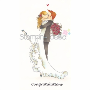 Bild von Stamping Bella Cling Stamps-Brett & Brenda Get Married