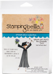 Bild von Stamping Bella Cling Stamps-Uptown Girl Grace The Graduate