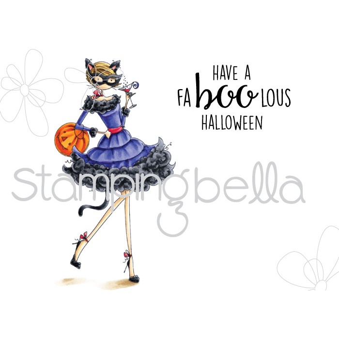 Bild von Stamping Bella KITTY LOVES HALLOWEEN Stempel