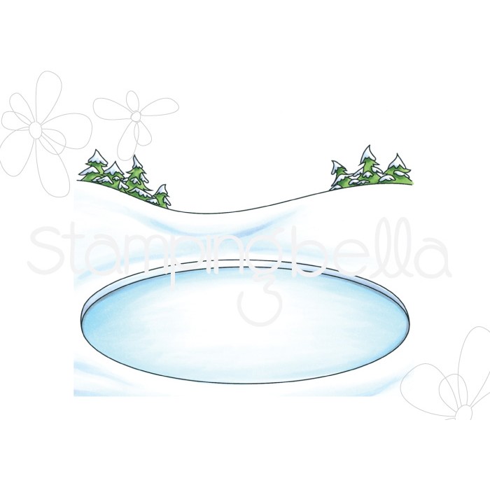 Bild von Stamping Bella SKATING RINK BACKDROP Stempel