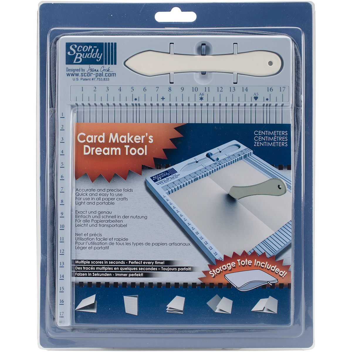 Bild von Scor-Buddy Mini Scoring Board 24cmX19cm Metrisch