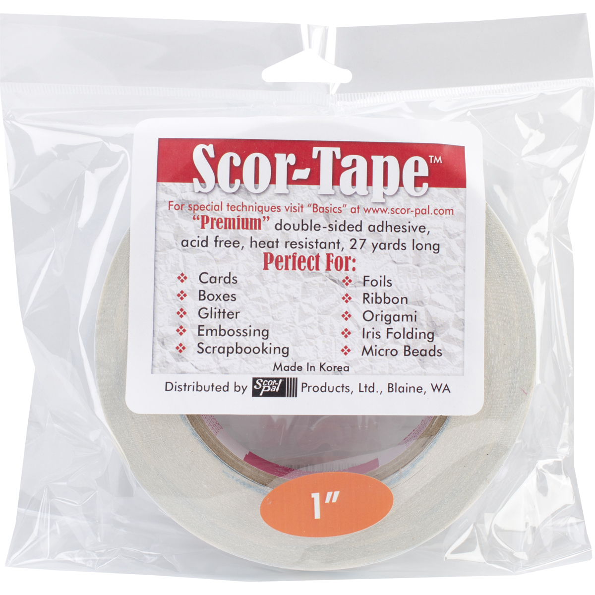 Bild von Scor-Tape-1"X27yd