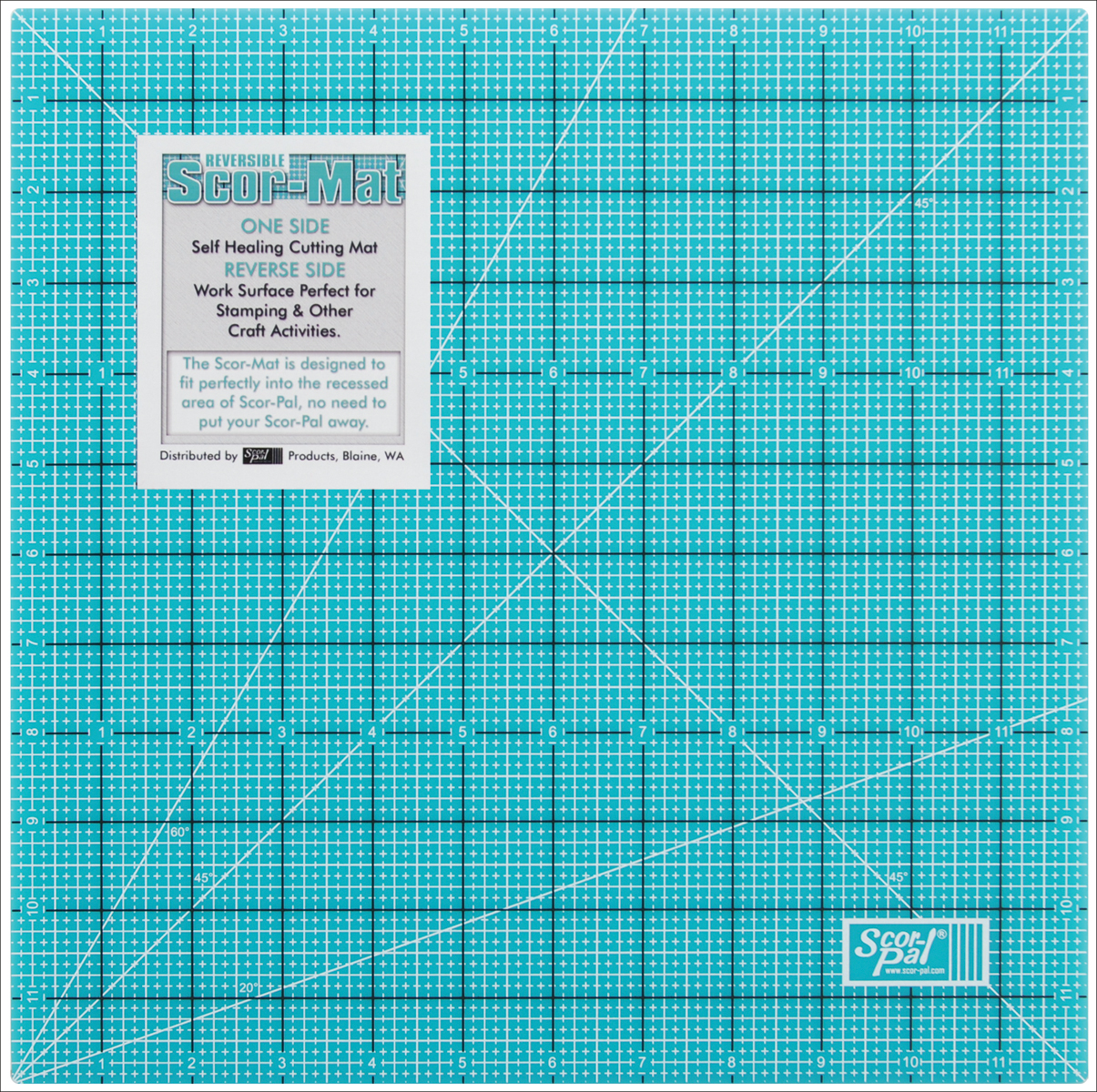 Bild von Reversible Scor-Mat 12"X12" (Zollmaße)